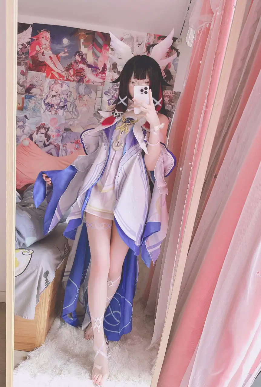 Xidaidai (喜呆呆) Columbina with WEBP (Genshin Impact) by xidaidai