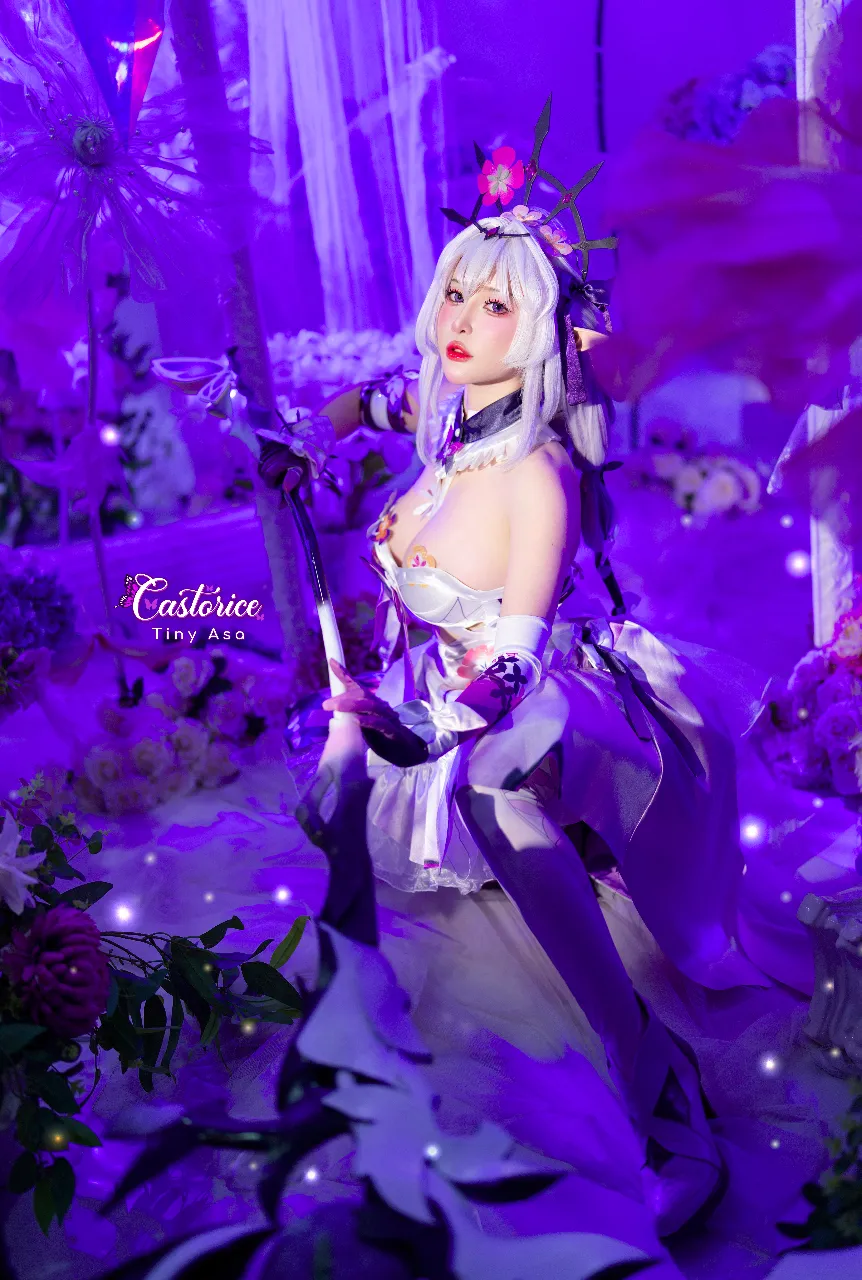 Tiny Asa アサ (tiny.asababy) cosplay Castorice – Honkai:Star Rail by Tiny Asa アサ