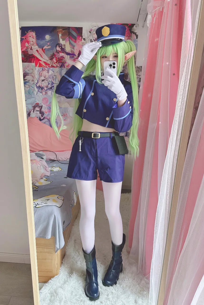 Xidaidai (喜呆呆) cosplay Tachibana Nozomi – Blue Archive by xidaidai