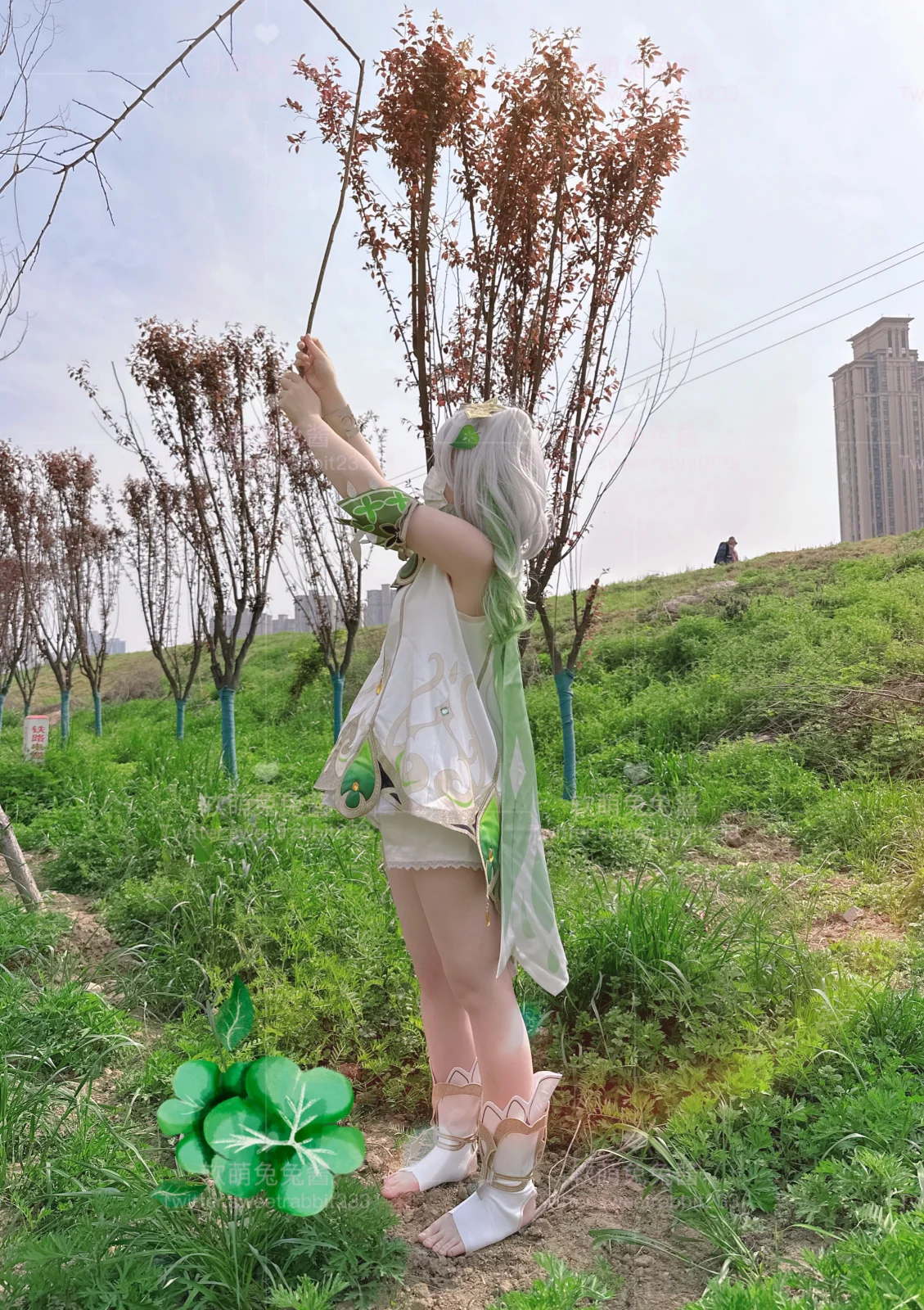 软萌兔兔酱 (SweetRabbit233) cosplay Nahida - Genshin Impact by 软萌兔兔酱 (SweetRabbit233)