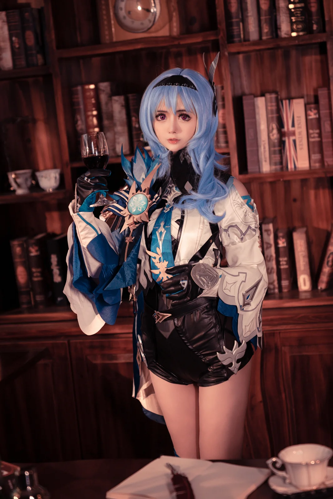 SleeppyLee1 (小礼好困) cosplay Eula - Genshin Impact by 小礼好困 sleeppyLee1