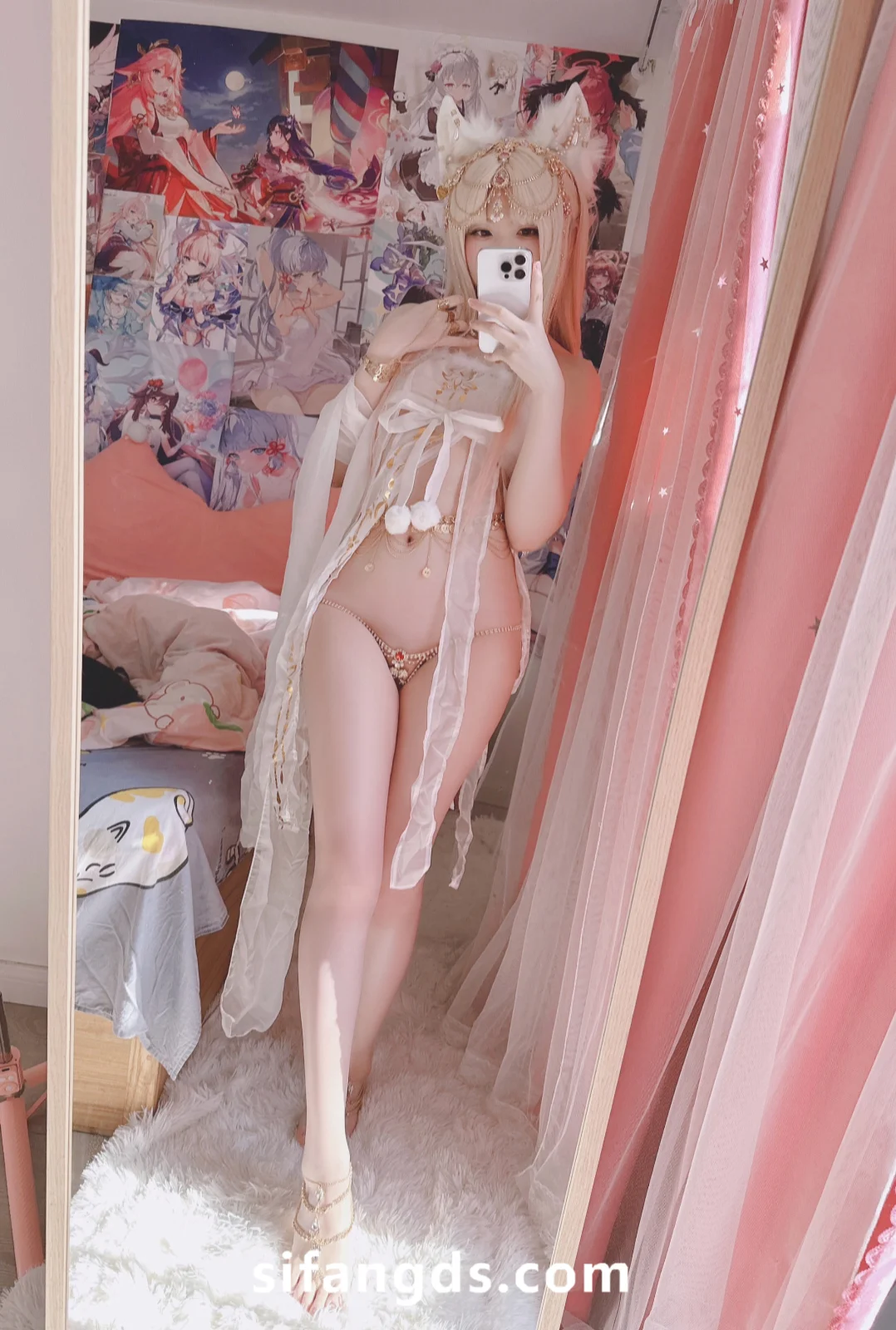 Xidaidai (喜呆呆) cosplay - 白狐 by xidaidai