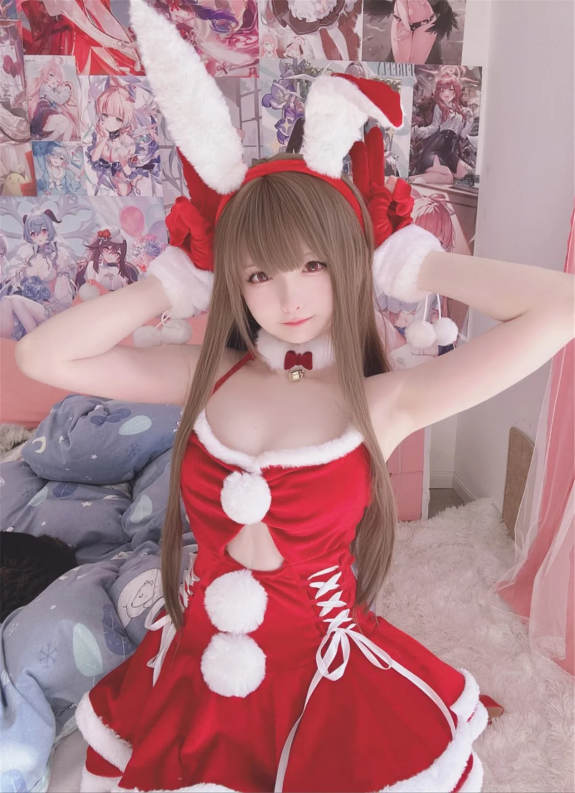 Xidaidai (喜呆呆) cosplay - バニーサンタ by xidaidai