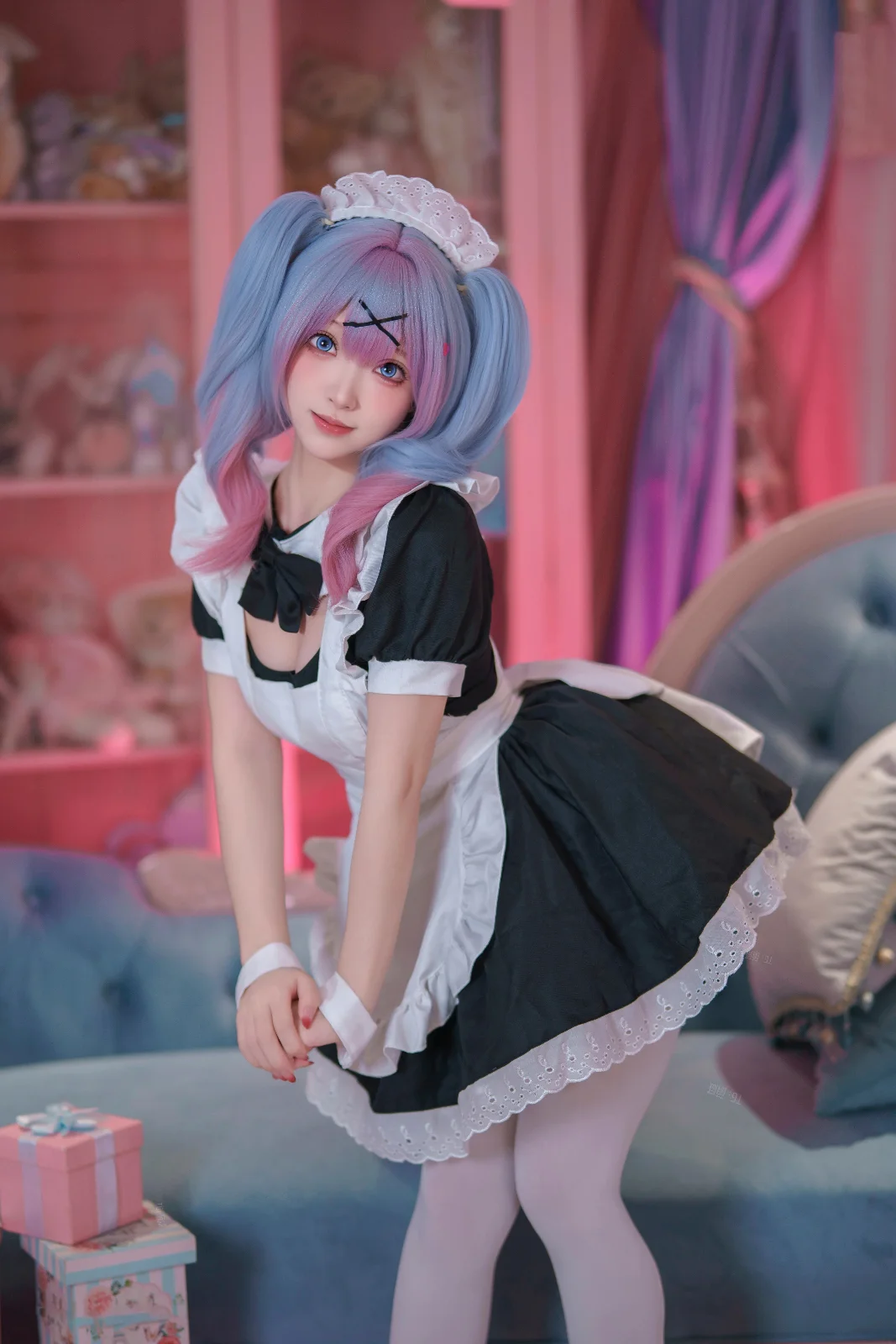 Bangni邦尼 - cosplay Hatsune Miku Rabbit Hole Maid by Bangni邦尼