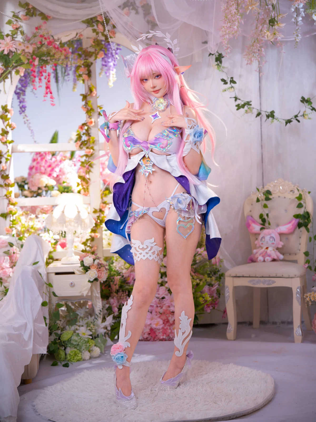 Machi馬吉 cosplay Cyrene Swimsuit – HonkaiStar Rail by Machi馬吉
